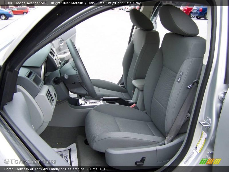 Bright Silver Metallic / Dark Slate Gray/Light Slate Gray 2008 Dodge Avenger SXT
