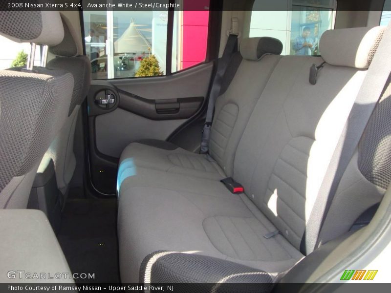 Avalanche White / Steel/Graphite 2008 Nissan Xterra S 4x4