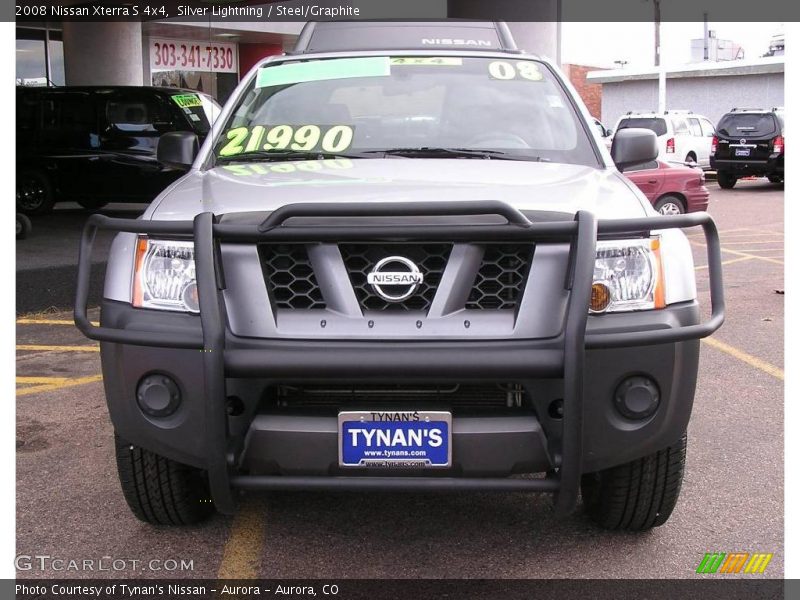 Silver Lightning / Steel/Graphite 2008 Nissan Xterra S 4x4