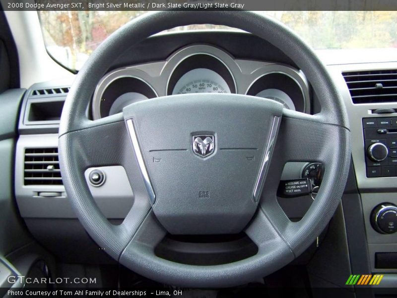 Bright Silver Metallic / Dark Slate Gray/Light Slate Gray 2008 Dodge Avenger SXT