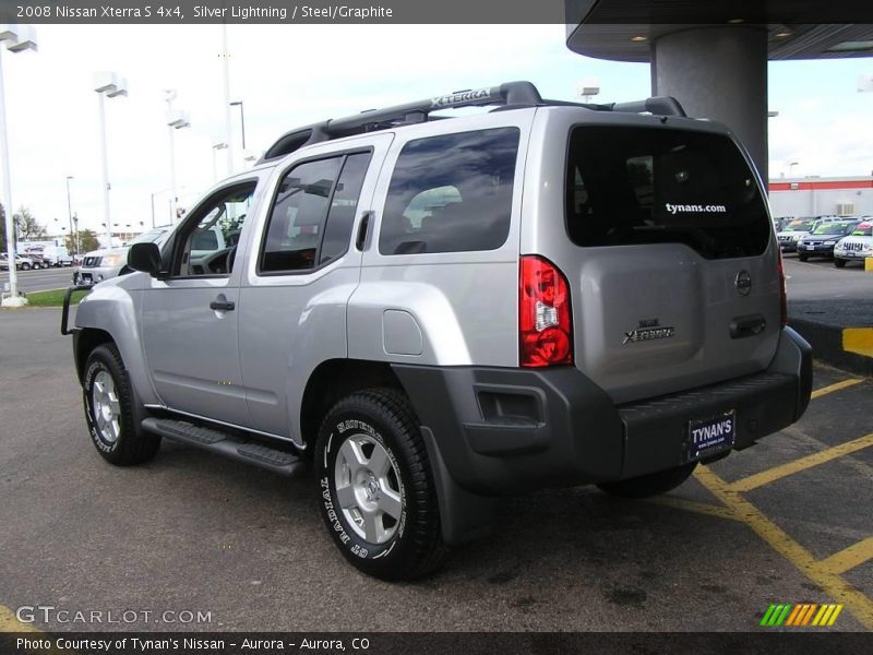 Silver Lightning / Steel/Graphite 2008 Nissan Xterra S 4x4