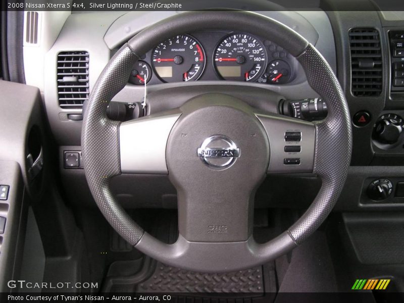Silver Lightning / Steel/Graphite 2008 Nissan Xterra S 4x4