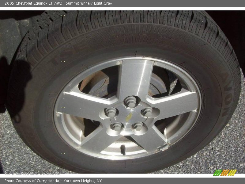 Summit White / Light Gray 2005 Chevrolet Equinox LT AWD