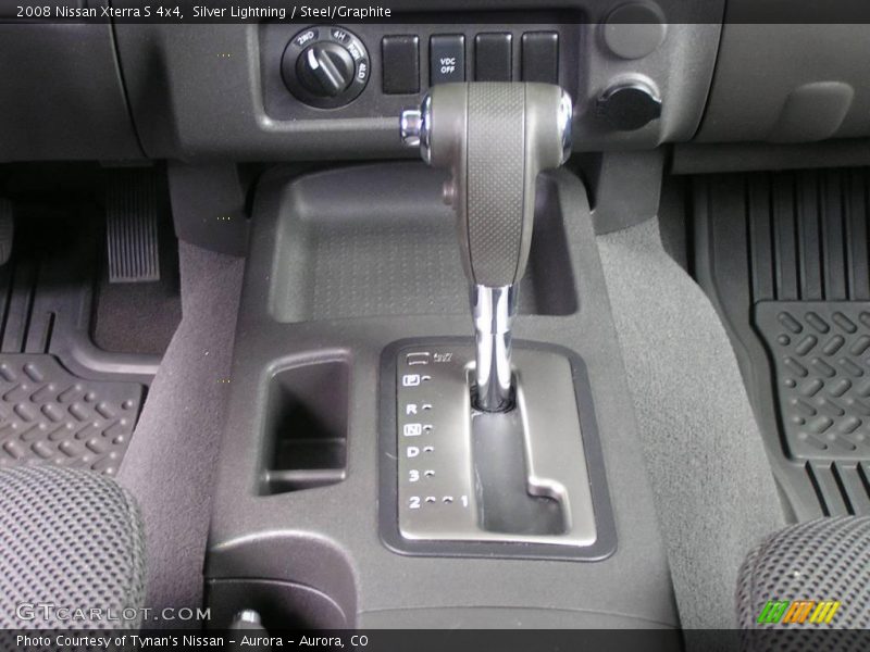 Silver Lightning / Steel/Graphite 2008 Nissan Xterra S 4x4