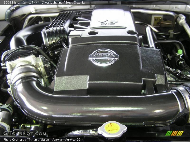 Silver Lightning / Steel/Graphite 2008 Nissan Xterra S 4x4