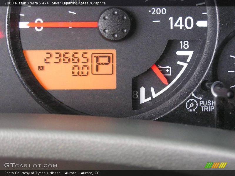 Silver Lightning / Steel/Graphite 2008 Nissan Xterra S 4x4