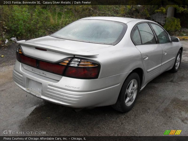 Galaxy Silver Metallic / Dark Pewter 2003 Pontiac Bonneville SE