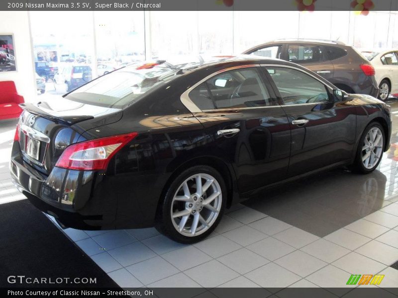 Super Black / Charcoal 2009 Nissan Maxima 3.5 SV