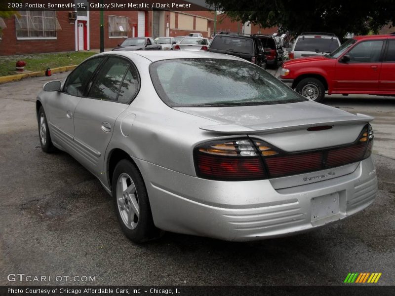 Galaxy Silver Metallic / Dark Pewter 2003 Pontiac Bonneville SE