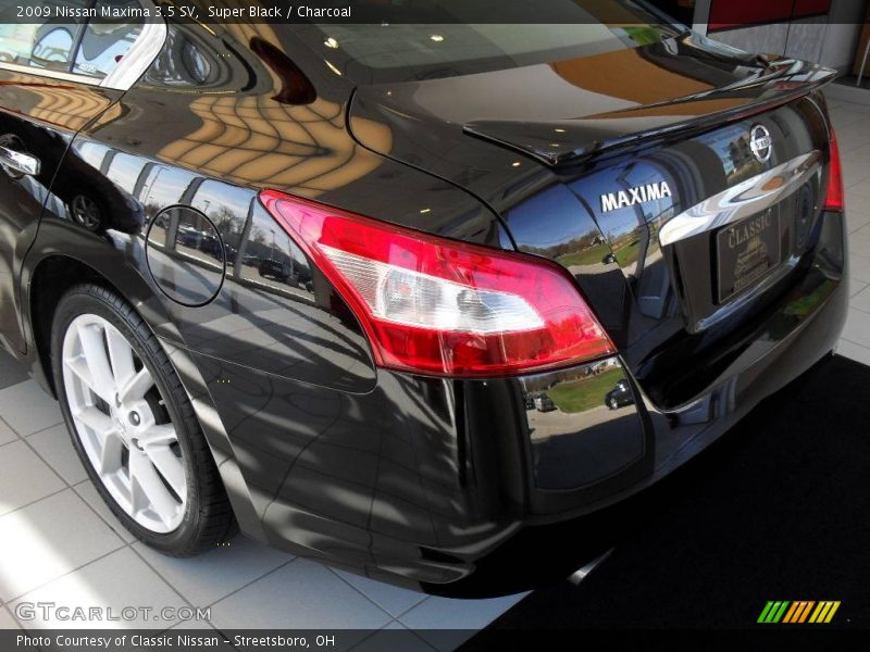 Super Black / Charcoal 2009 Nissan Maxima 3.5 SV