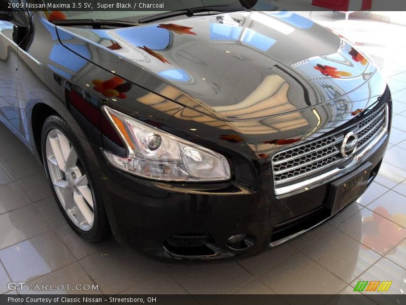 Super Black / Charcoal 2009 Nissan Maxima 3.5 SV