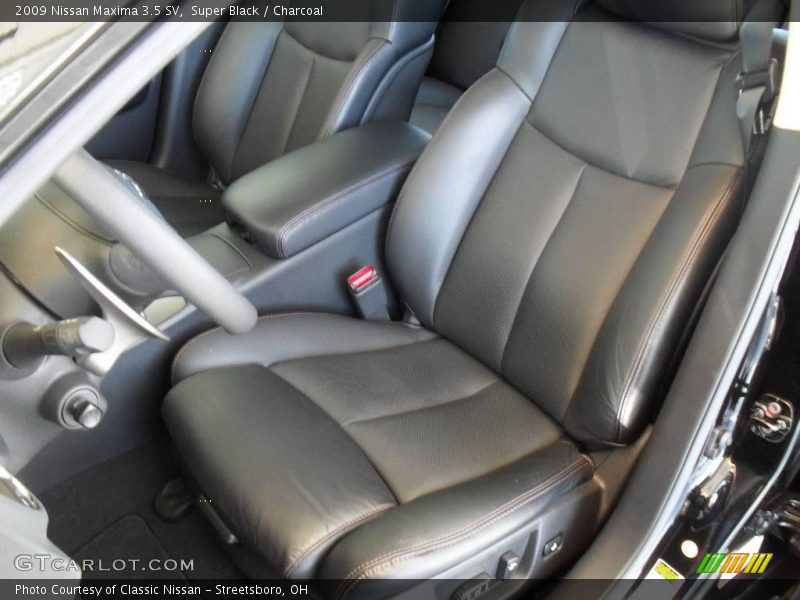 Super Black / Charcoal 2009 Nissan Maxima 3.5 SV