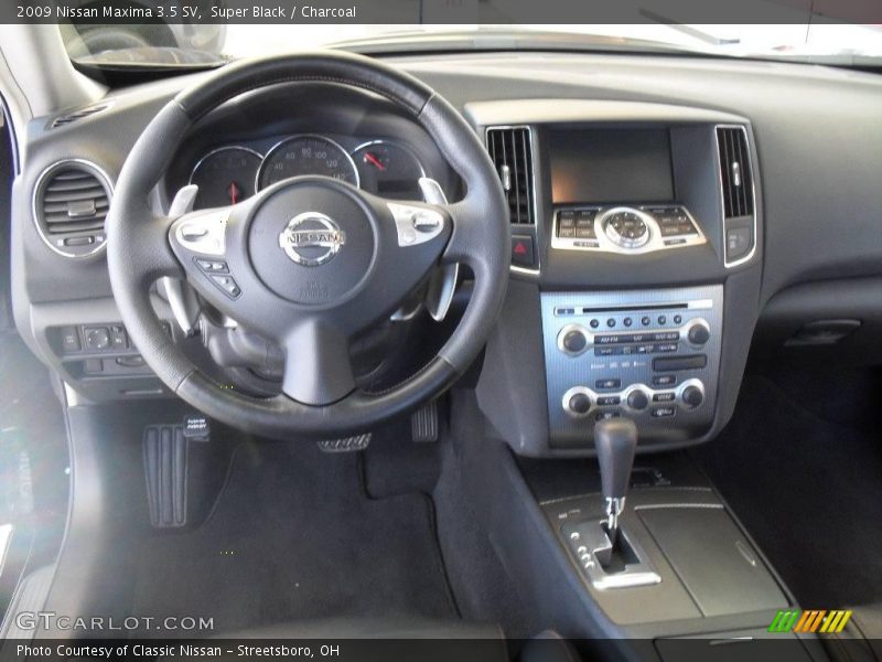 Super Black / Charcoal 2009 Nissan Maxima 3.5 SV