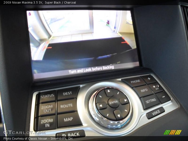 Super Black / Charcoal 2009 Nissan Maxima 3.5 SV