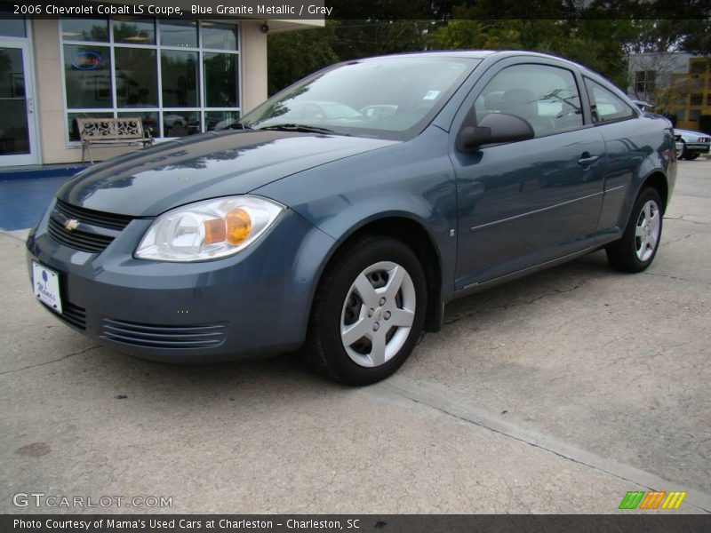 Blue Granite Metallic / Gray 2006 Chevrolet Cobalt LS Coupe