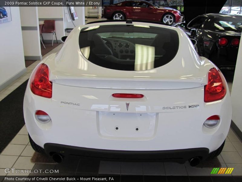 Pure White / Ebony 2009 Pontiac Solstice GXP Coupe