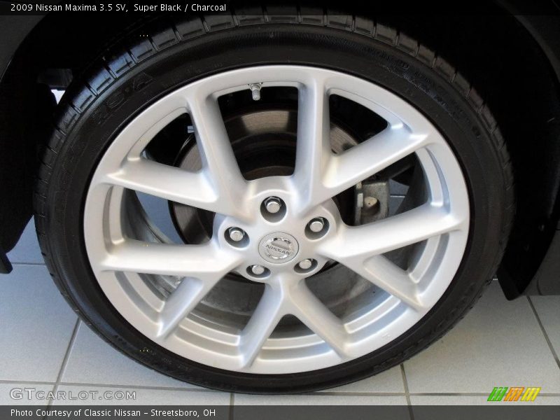 Super Black / Charcoal 2009 Nissan Maxima 3.5 SV