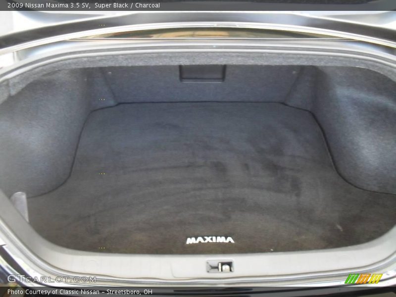 Super Black / Charcoal 2009 Nissan Maxima 3.5 SV