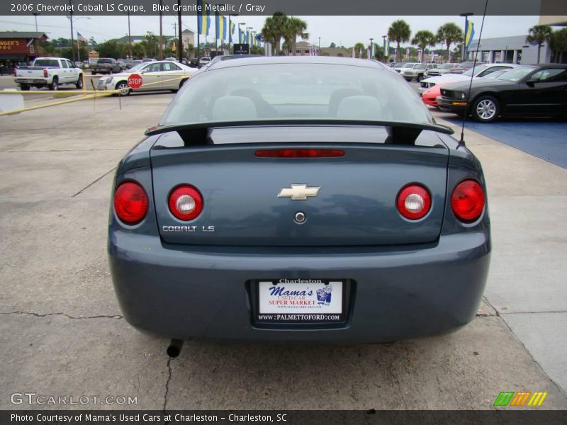 Blue Granite Metallic / Gray 2006 Chevrolet Cobalt LS Coupe