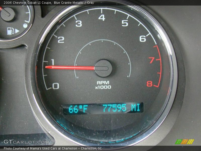 Blue Granite Metallic / Gray 2006 Chevrolet Cobalt LS Coupe