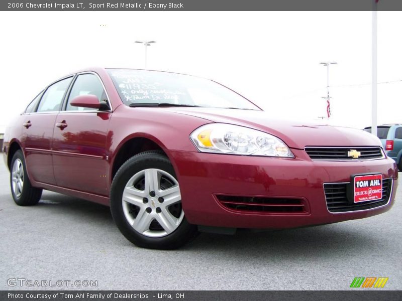 Sport Red Metallic / Ebony Black 2006 Chevrolet Impala LT