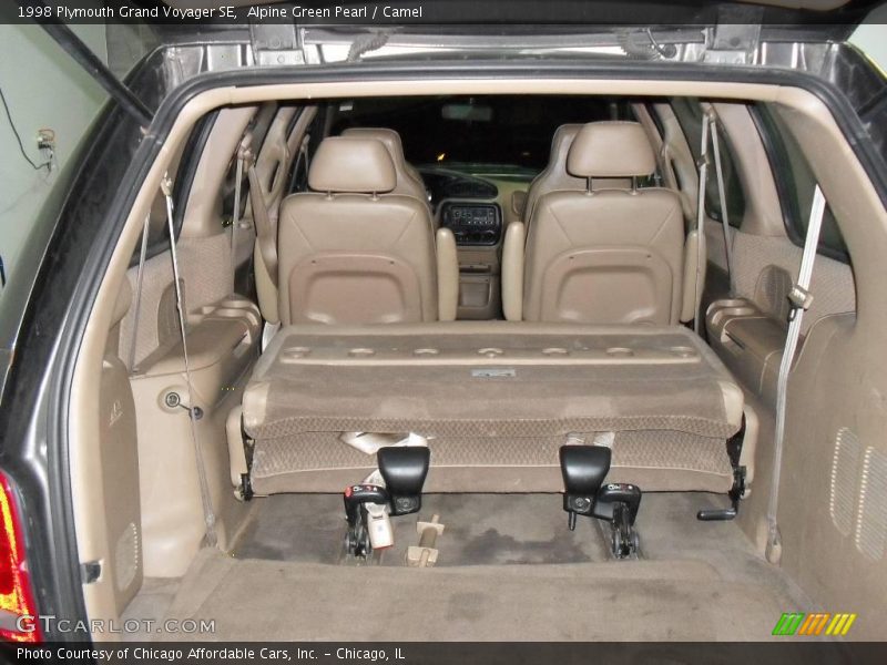 Alpine Green Pearl / Camel 1998 Plymouth Grand Voyager SE