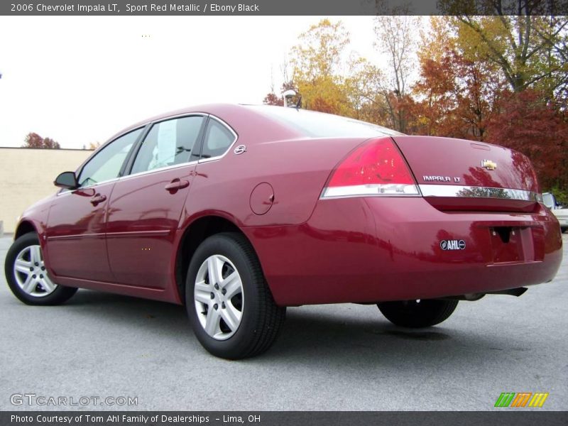 Sport Red Metallic / Ebony Black 2006 Chevrolet Impala LT