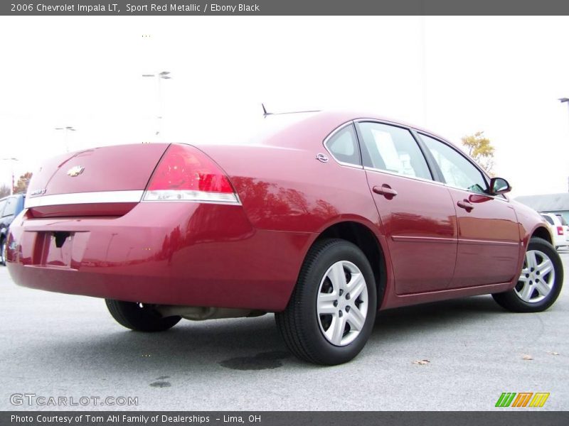 Sport Red Metallic / Ebony Black 2006 Chevrolet Impala LT