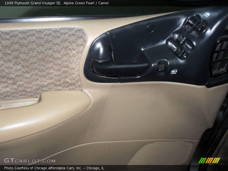 Alpine Green Pearl / Camel 1998 Plymouth Grand Voyager SE
