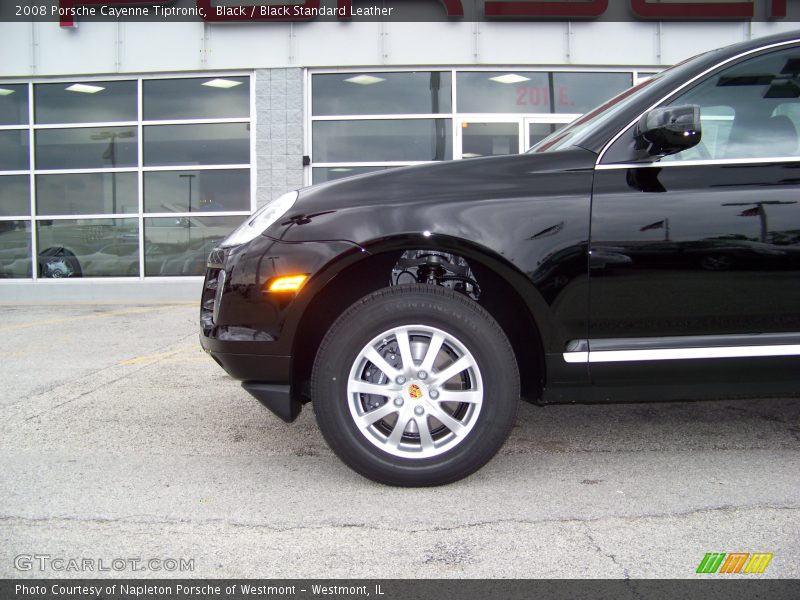 Black / Black Standard Leather 2008 Porsche Cayenne Tiptronic