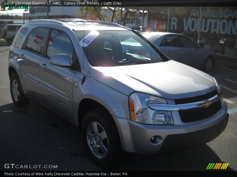 Galaxy Silver Metallic / Light Gray 2006 Chevrolet Equinox LT AWD