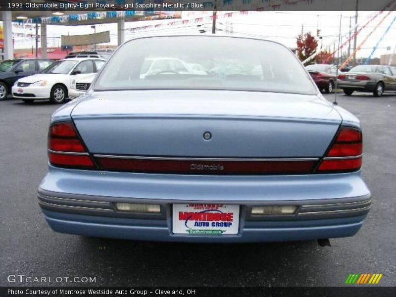 Light Sapphire Metallic / Blue 1993 Oldsmobile Eighty-Eight Royale
