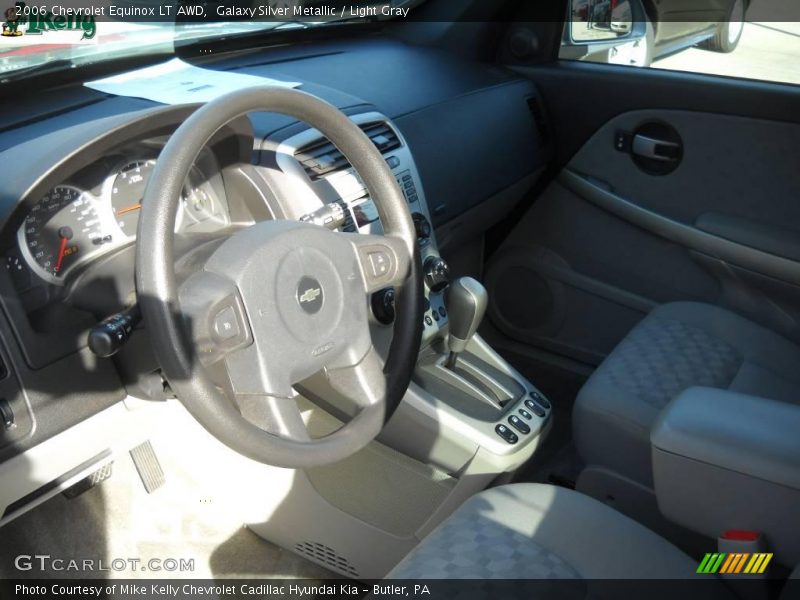 Galaxy Silver Metallic / Light Gray 2006 Chevrolet Equinox LT AWD