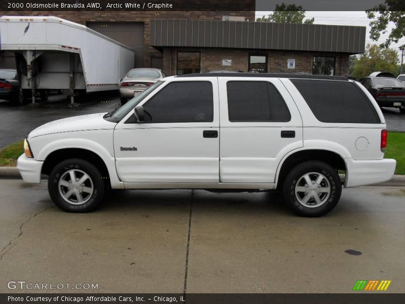 Arctic White / Graphite 2000 Oldsmobile Bravada AWD