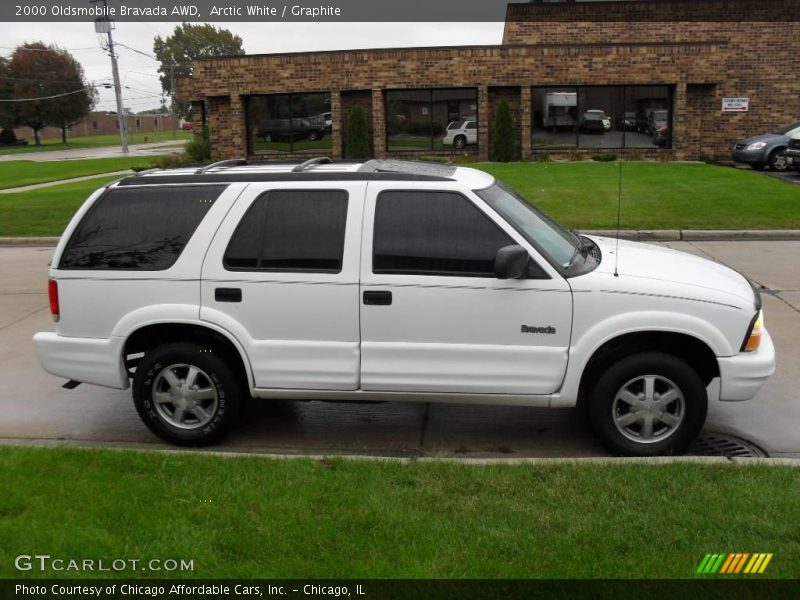 Arctic White / Graphite 2000 Oldsmobile Bravada AWD