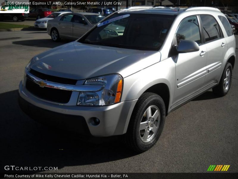 Galaxy Silver Metallic / Light Gray 2006 Chevrolet Equinox LT AWD