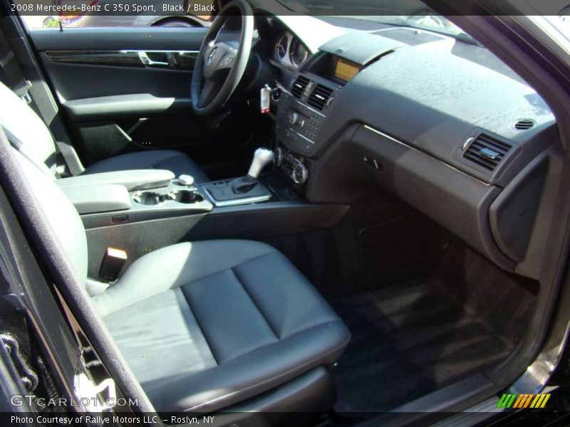 Black / Black 2008 Mercedes-Benz C 350 Sport