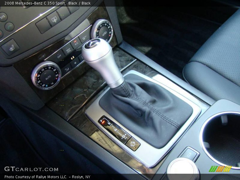 Black / Black 2008 Mercedes-Benz C 350 Sport