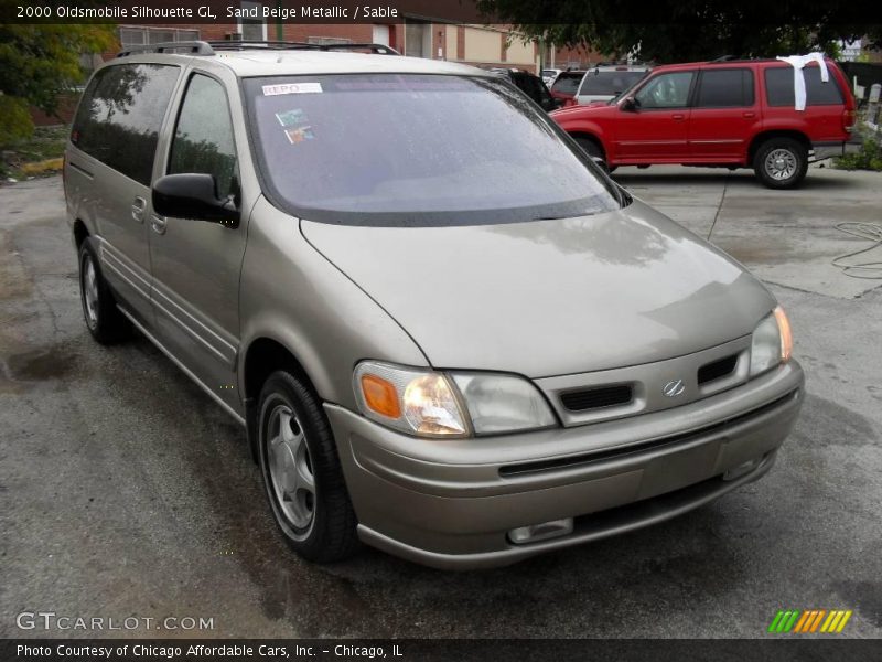 Sand Beige Metallic / Sable 2000 Oldsmobile Silhouette GL