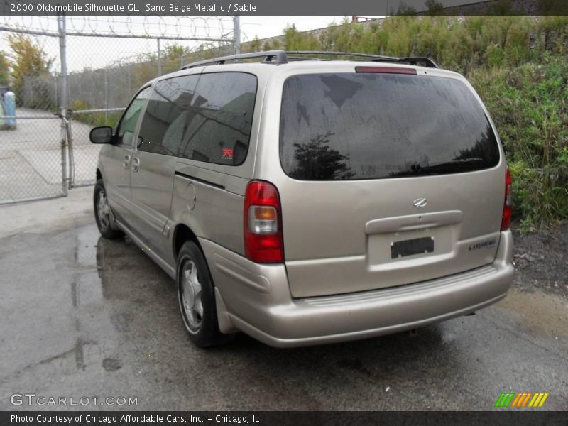 Sand Beige Metallic / Sable 2000 Oldsmobile Silhouette GL
