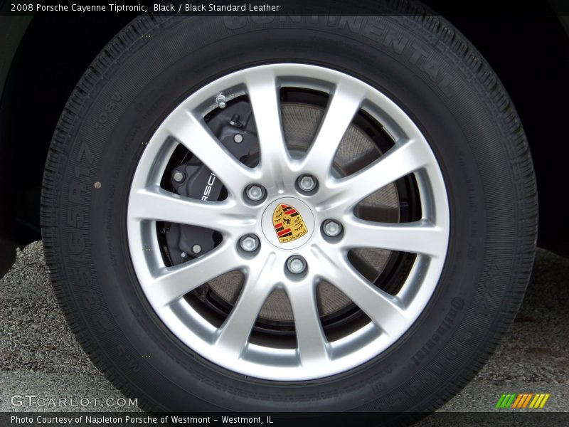 Black / Black Standard Leather 2008 Porsche Cayenne Tiptronic
