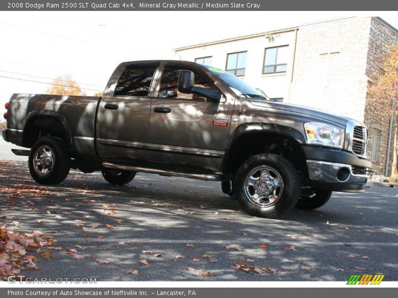 Mineral Gray Metallic / Medium Slate Gray 2008 Dodge Ram 2500 SLT Quad Cab 4x4