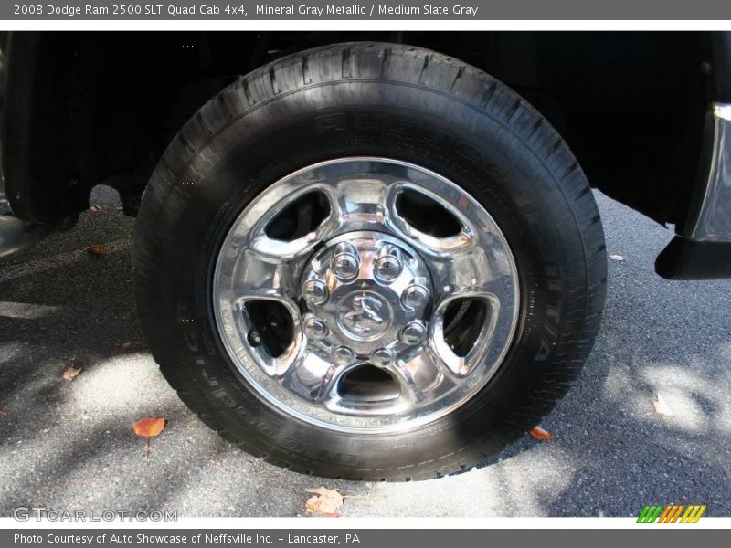 Mineral Gray Metallic / Medium Slate Gray 2008 Dodge Ram 2500 SLT Quad Cab 4x4