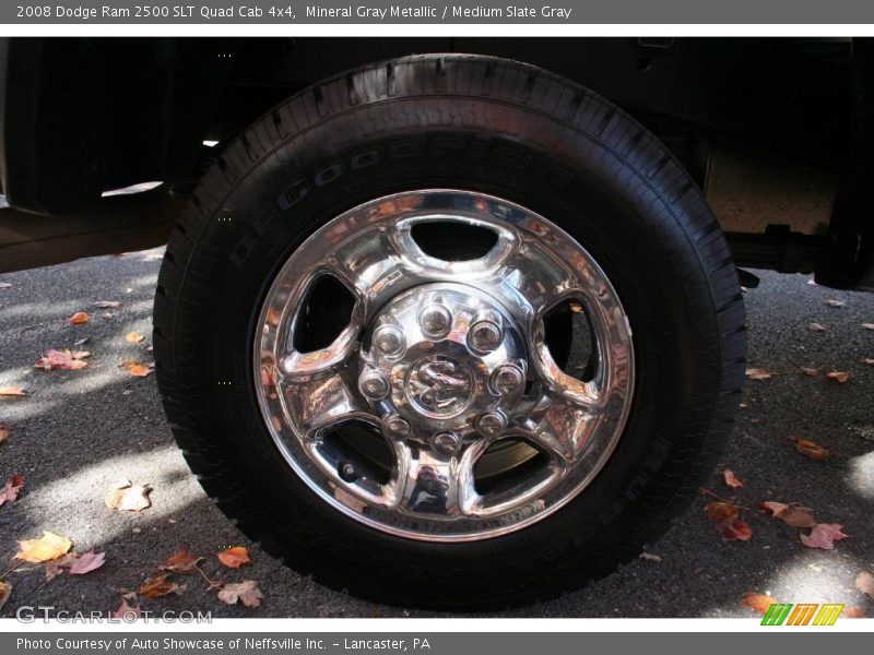 Mineral Gray Metallic / Medium Slate Gray 2008 Dodge Ram 2500 SLT Quad Cab 4x4