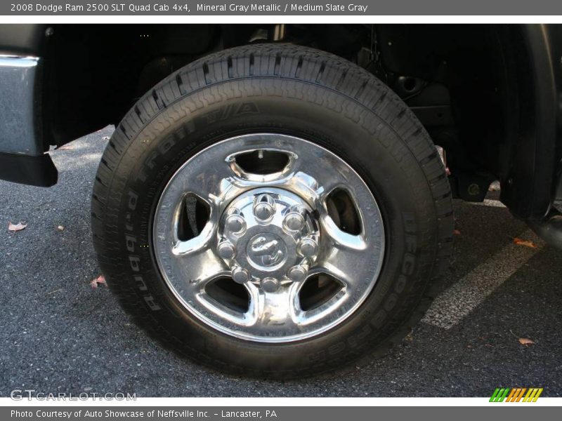 Mineral Gray Metallic / Medium Slate Gray 2008 Dodge Ram 2500 SLT Quad Cab 4x4