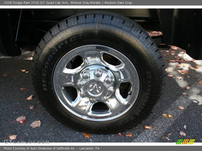 Mineral Gray Metallic / Medium Slate Gray 2008 Dodge Ram 2500 SLT Quad Cab 4x4