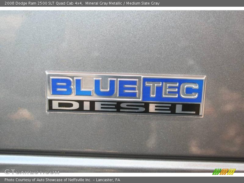 Mineral Gray Metallic / Medium Slate Gray 2008 Dodge Ram 2500 SLT Quad Cab 4x4