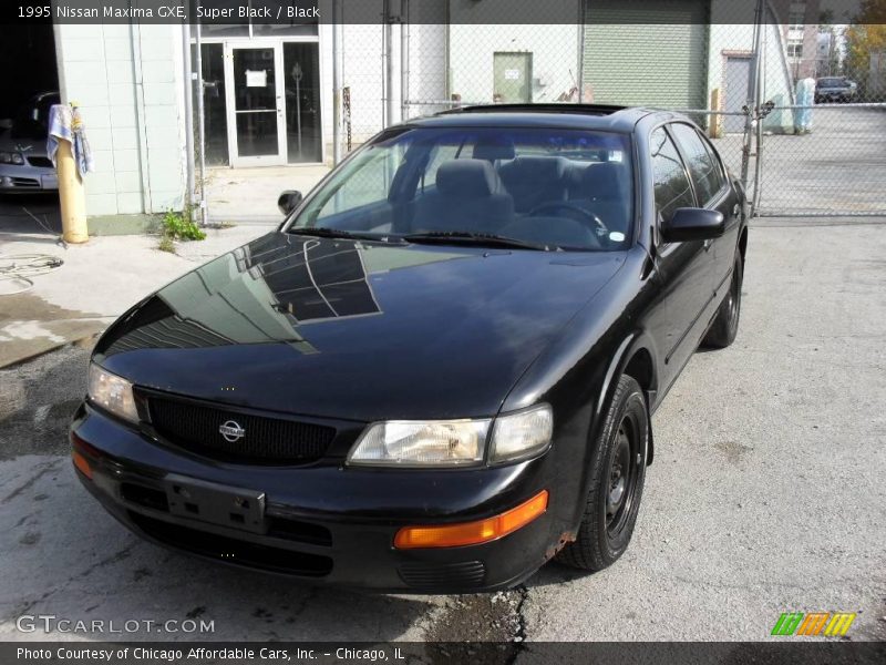 Super Black / Black 1995 Nissan Maxima GXE