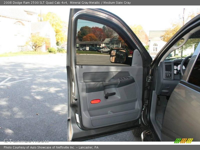 Mineral Gray Metallic / Medium Slate Gray 2008 Dodge Ram 2500 SLT Quad Cab 4x4