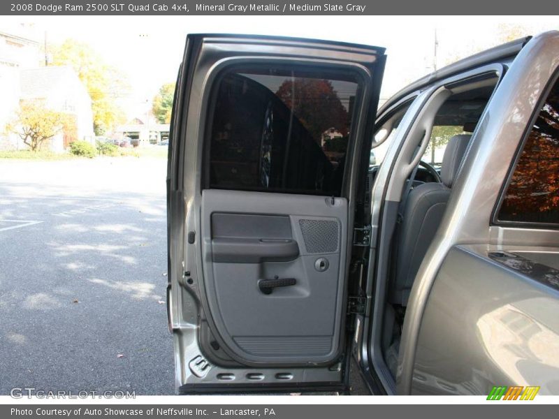 Mineral Gray Metallic / Medium Slate Gray 2008 Dodge Ram 2500 SLT Quad Cab 4x4